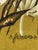 Brown Modern French Aubusson Tapestry by Rene Fumeron, 1950s For Sale - Image 8 of 18