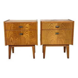 Mid-Century Bedside Tables, Set of 2 For Sale