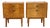 Mid-Century Bedside Tables, Set of 2 For Sale