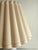 Glass Mid Century Bavarian Glass Lamp Painted Floral Gold Accents With Shade For Sale - Image 7 of 11