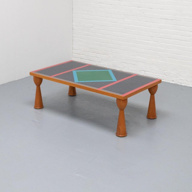 Wood Filicudi Coffee Table by Ettore Sottsass for Zanotta, 1990s For Sale - Image 7 of 18