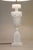 Alabaster 1930s XL Neoclassical Carved Urn Grapes Leaves Alabaster Marble Brass Table Lamp Italy For Sale - Image 8 of 13