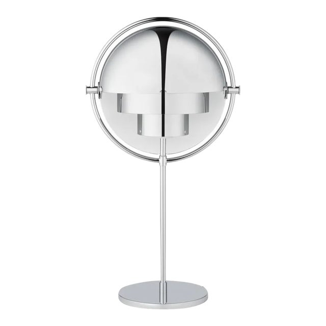 Louis Weisdorf 'Multi-Lite' Table Lamp in Chrome For Sale
