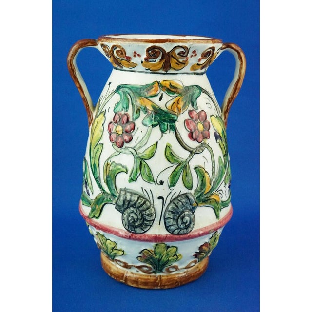 20th Century Ceramic Vase by the Civita Castellana Factory, Italy, 1920s For Sale - Image 6 of 18