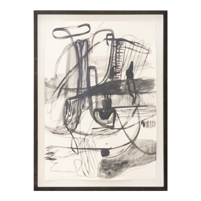 Jana Schroder Abstract Composition Ink, Ca. 2020 For Sale