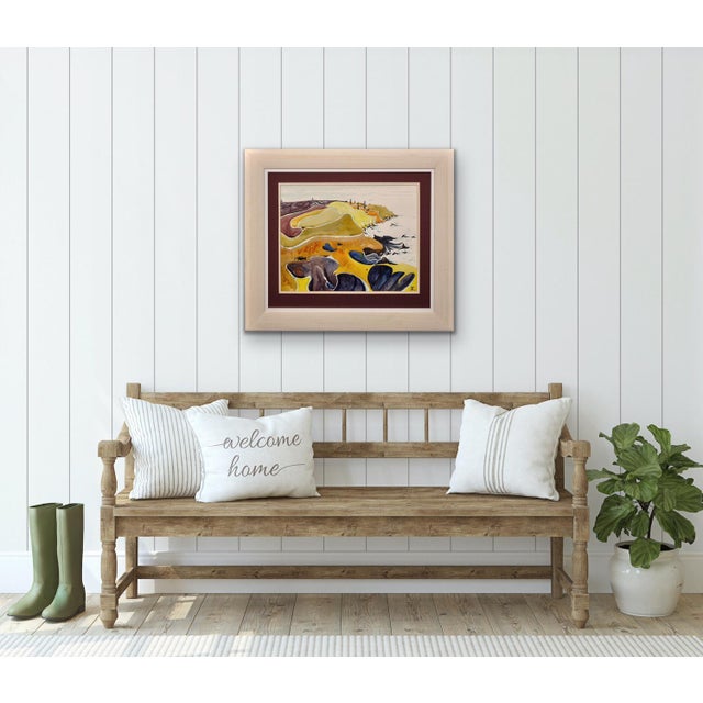 Rosemary Ziar, The North Coast of Cornwall, West Penwith, 1970s, Watercolour, Framed For Sale - Image 13 of 18