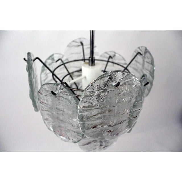Glass Pendant Lamp from Kalmar, 1960s For Sale - Image 9 of 10