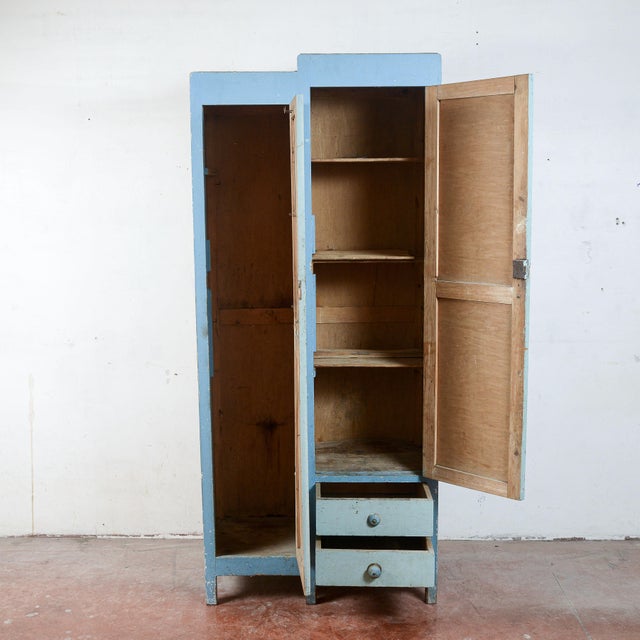 Vintage Painted Kitchen Sideboard, 1950s For Sale - Image 4 of 16