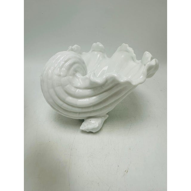 Ceramic Vintage Shell Planter For Sale In Charleston - Image 6 of 7