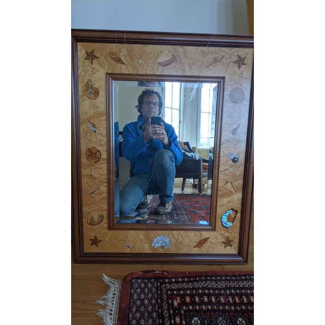Vintage Hudson Inlay Mirror Chairish