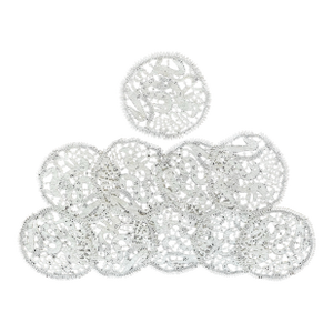Set of Lace Cocktail Rounds