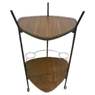 Italian Teak Cart, 1959 For Sale