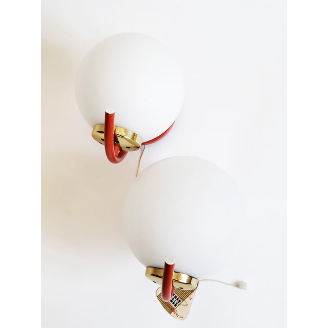 Mid-Century Modern Wall Lamps, 1960s, Set of 2 For Sale - Image 7 of 10