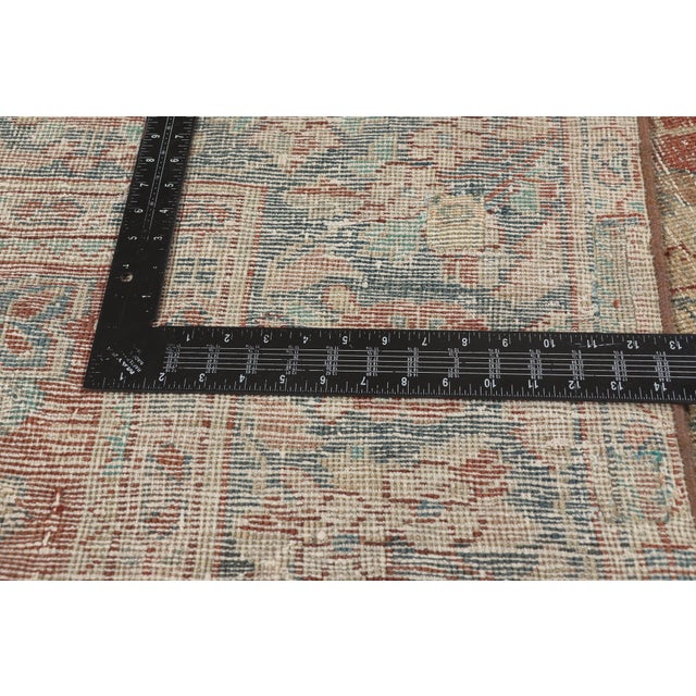 Textile Late 19th Century Persian Mahal Rug, 08'06 X 11'08 For Sale - Image 7 of 10