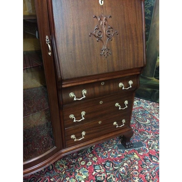 Antique Side by Side Secretary Desk, Victorian Furniture For Sale - Image 9 of 15