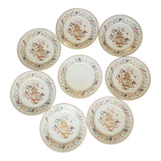 1990s Tiffany & Co. Audubon Dessert Accent Plates- Set of 8 For Sale