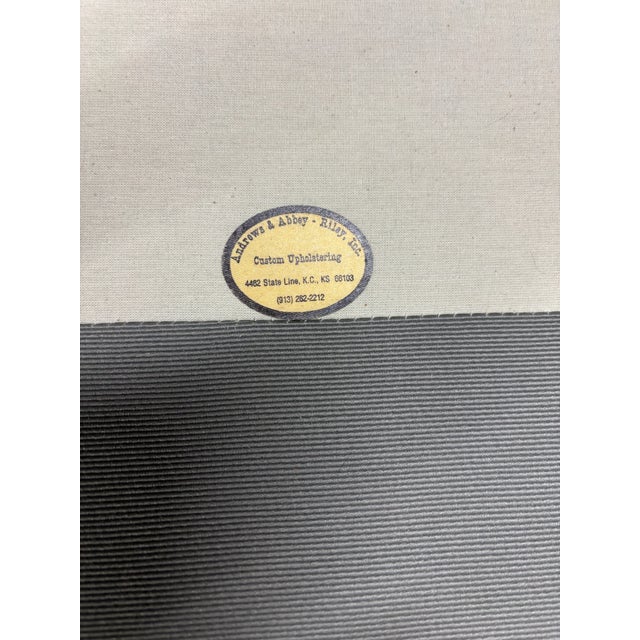 Wood Vintage Georgian Style Transitional Style High Back Wingback Accent Chairs For Sale - Image 7 of 13