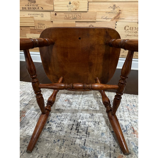 Mid Century Captain's Chair, Pub or Saloon Style Chair For Sale - Image 9 of 9