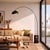 Featuring a striking silhouette, the Iconic 95" Arc Lamp is a Mid-Century Modern masterpiece with a Black Nickel steel...