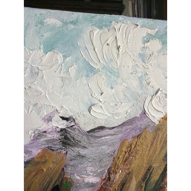 Mountain Scene Boulder Flatirons Original Painting by L. Romo, 2026 For Sale - Image 4 of 8