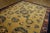 1980s Beige Medallion Vintage Modern Chinese Peking Carpet 9'4" X 12'3" Knotted Wool Rug For Sale - Image 4 of 12