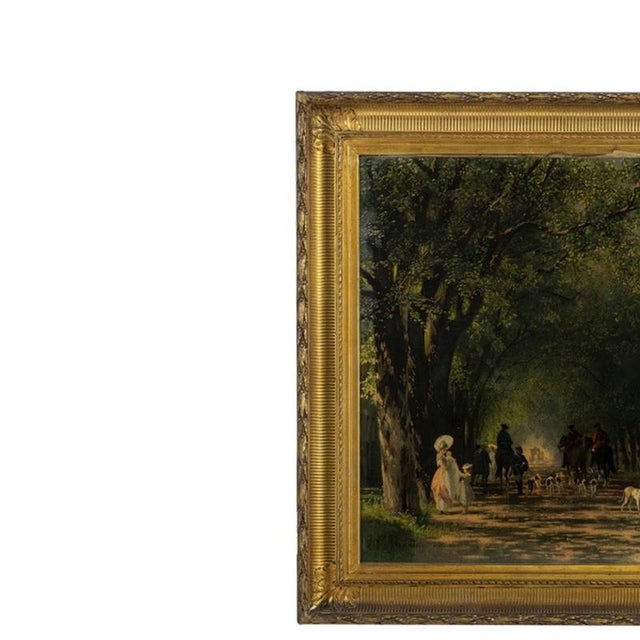 Painting - English School. Two oils; prints on canvas; 20th century. Framed. Dimensions: 62 cm x 86 cm.