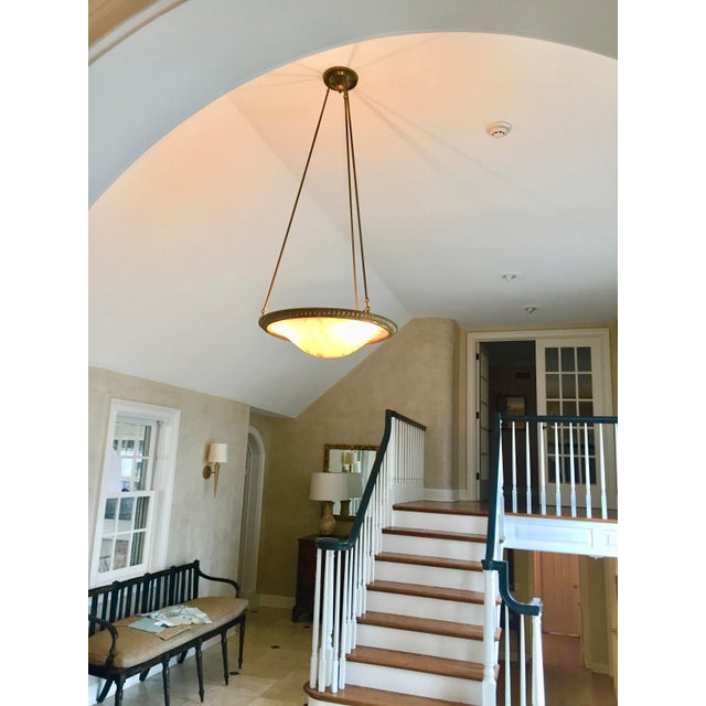 A fabulous piece from URBAN ARCHEOLOGY a premier designer of lighting fixtures. It is crafted with antique brass rods and...