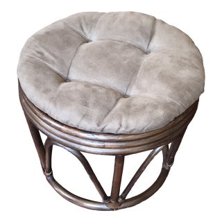 Mid-Century Bentwood Ottoman For Sale