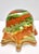Glass Vintage Italian Green and Orange Murano Glass Vase from Fratelli Toso, 1980s For Sale - Image 7 of 13