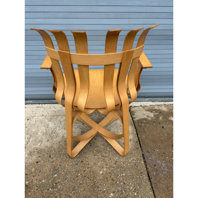 1990s Frank Gehry for Knoll “Hat Trick” Chair For Sale - Image 10 of 11