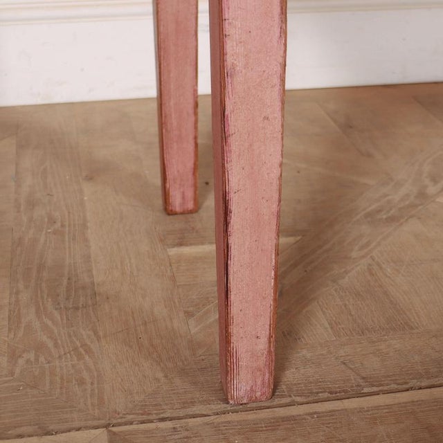 Beige English Painted Server in Pine For Sale - Image 8 of 13