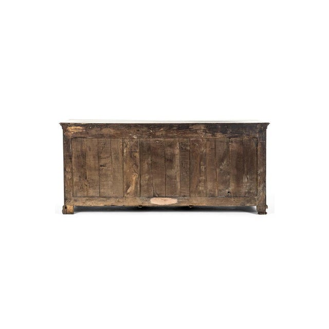 Large Bank of Georgian Oak Drawers For Sale - Image 12 of 13