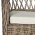 2020s Bailey Wicker Club Chair in Natural For Sale - Image 5 of 7