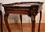 1940s Pair of English Chippendale Carved Mahogany Side Tables / End Tables For Sale - Image 11 of 18
