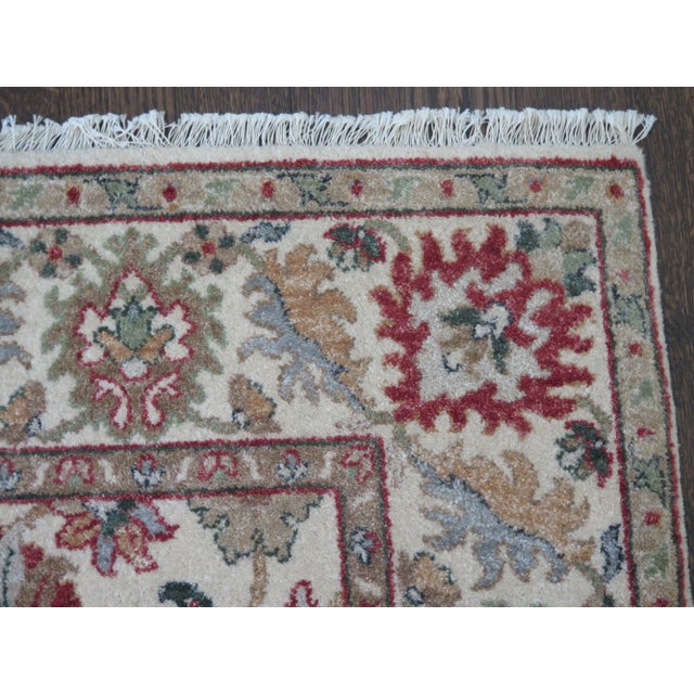 Kaleen Kaleen Wool Area Throw Rug Approx 4 X 6 For Sale - Image 4 of 7
