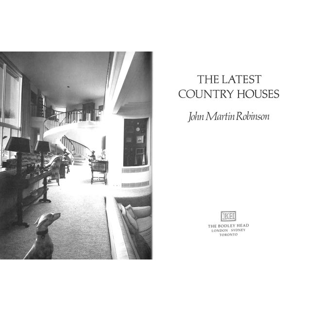 Traditional "The Latest Country Houses" 1983 Robinson, John Martin For Sale - Image 3 of 12