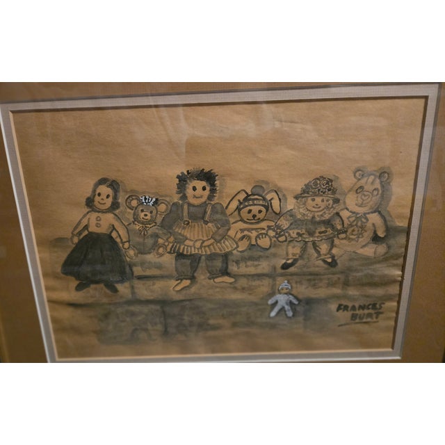 Vintage Signed Art Featuring Raggaedy Ann & Friends For Sale - Image 4 of 6