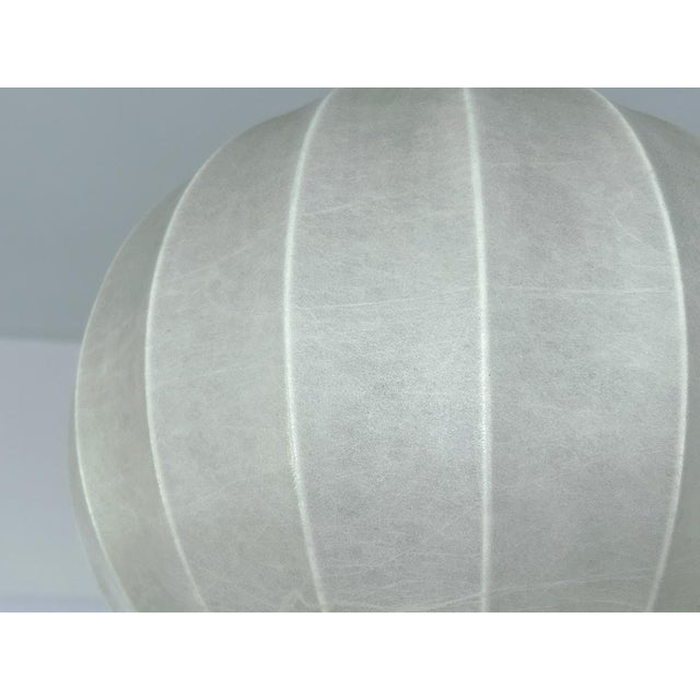 Large Vintage Cocoon Pendant Light from Goldkant Leuchten, 1960s For Sale - Image 17 of 18