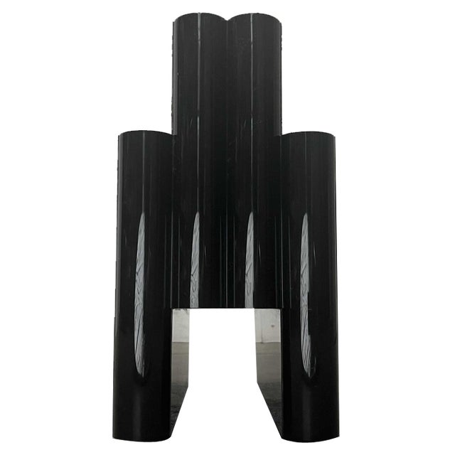 Mid-Century Space Age Model 4676 Magazine Holder by Giotto Stoppino for Kartell, 1970s For Sale