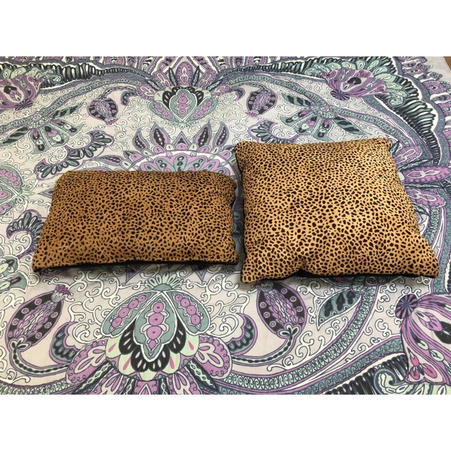 2000s Custom Animal Print Pillows- Set of 2 For Sale In New York - Image 6 of 6