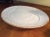 Shabby Chic Vintage 24k Gold Rimmed Milk Glass Platter For Sale - Image 3 of 13