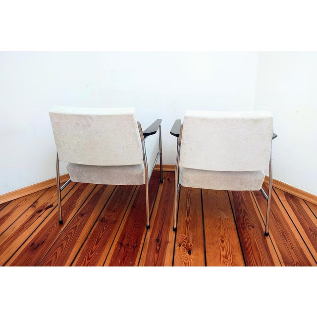 Vintage Armchairs, Czechoslovakia, 1960s, Set of 2 For Sale - Image 9 of 17