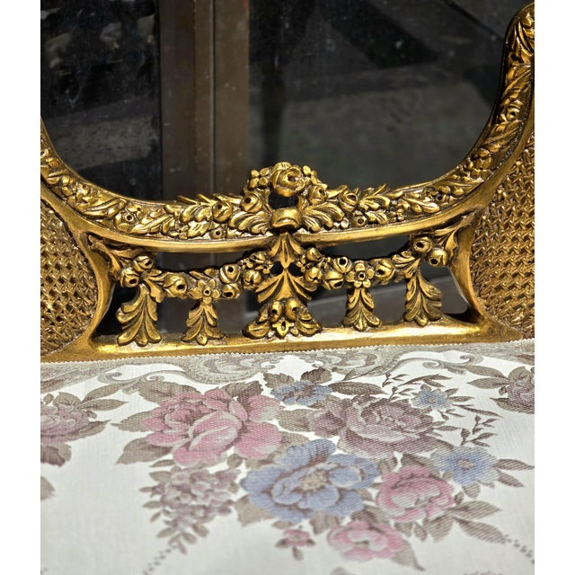 Fall in love with the refined elegance of this beautiful French-style bench. Designed as a sophisticated accent piece, it...
