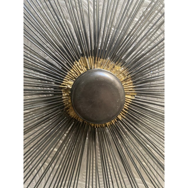 1960s Vintage Mid-Century Curtis Jere Handmade Bike Spokes Sunburst For Sale - Image 9 of 12