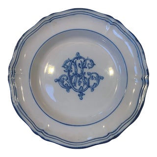 Late 19th Century Gallé Éditeur Nancy Faïence Plate For Sale