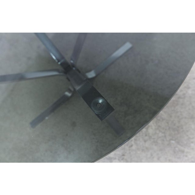 Vintage Space Age Coffee Table in Smoked Glass, 1970s For Sale - Image 4 of 14