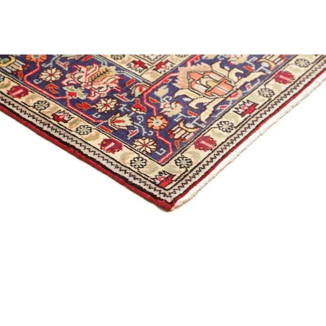 Middle Eastern Hand-Knotted Tabriz Rug For Sale - Image 5 of 11