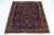 Blue Antique Sarouk Rug 3'4'' x 4'8'' For Sale - Image 8 of 10