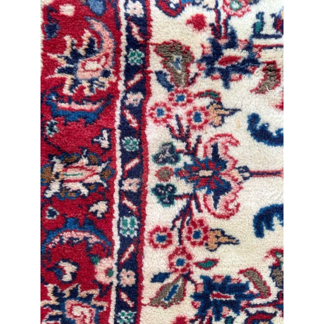 Vintage Najaf Abad Rug, 1980s For Sale - Image 12 of 18