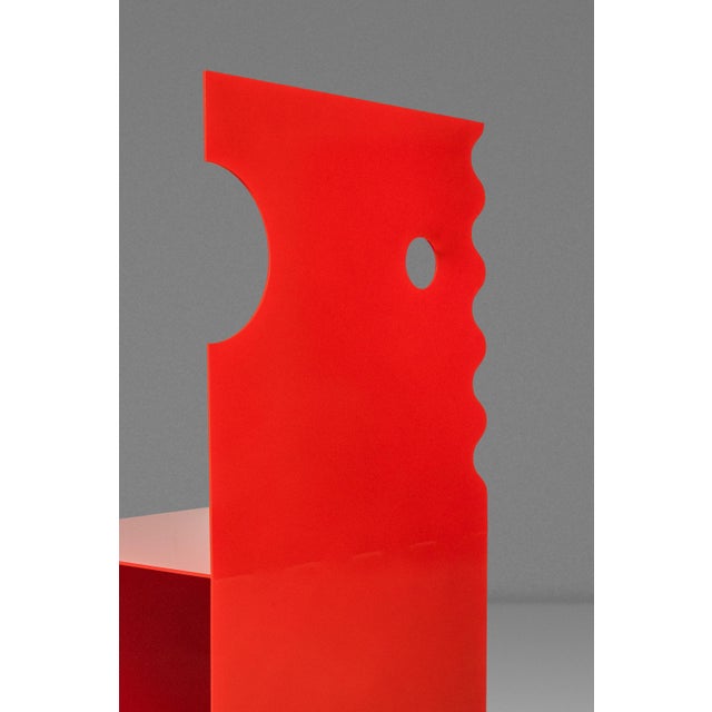 Postmodern Abstract "Pac" (Playful Accent Chair) by Mark Leblanc for Leblanc Studios, Usa, C. 2026 For Sale - Image 16 of 18